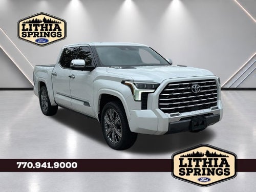 2022 Toyota Tundra Hybrid Capstone Hybrid