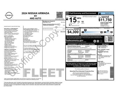 2024 Nissan Armada SV
