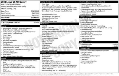 2023 Lexus GX GX 460 Luxury