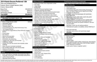 2019 Buick Encore Preferred