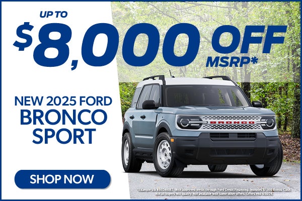 2025 Ford Bronco Sport 