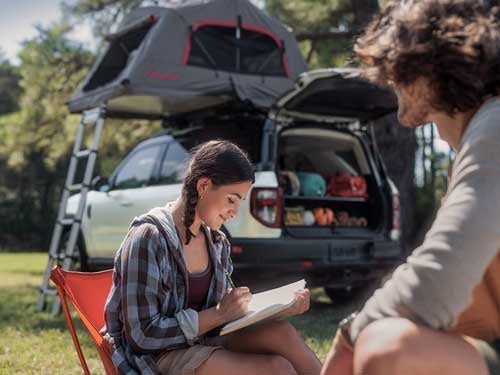 Camping with a 2024 Ford Bronco Sport