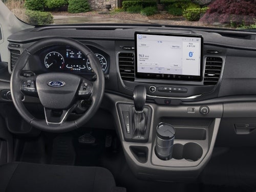 2024 Ford Transit view of front dash and center console