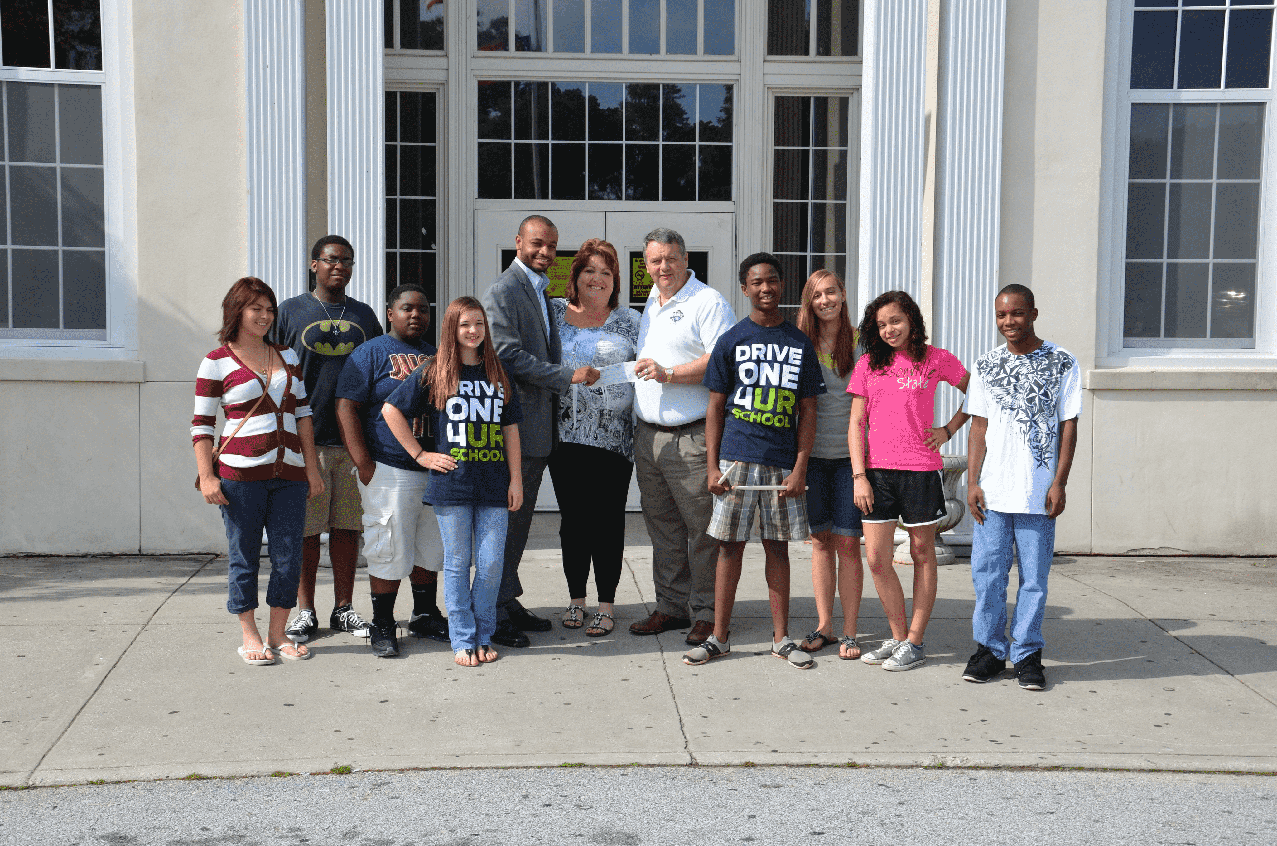 Douglas County High School Band Department for Drive One 4UR School twice annual fundraiser