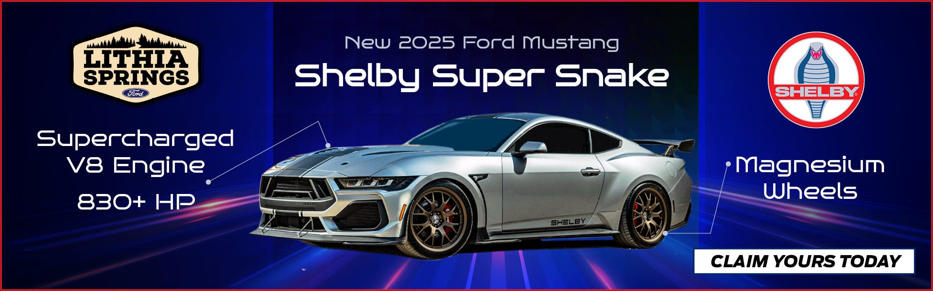 New 2025 Ford Mustang Shelby Super Snake